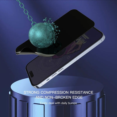 iPhone Hayalet Ekran Koruyucu Anti - Static Kurulum Aparatlı Privacy Cam - Bi Elma