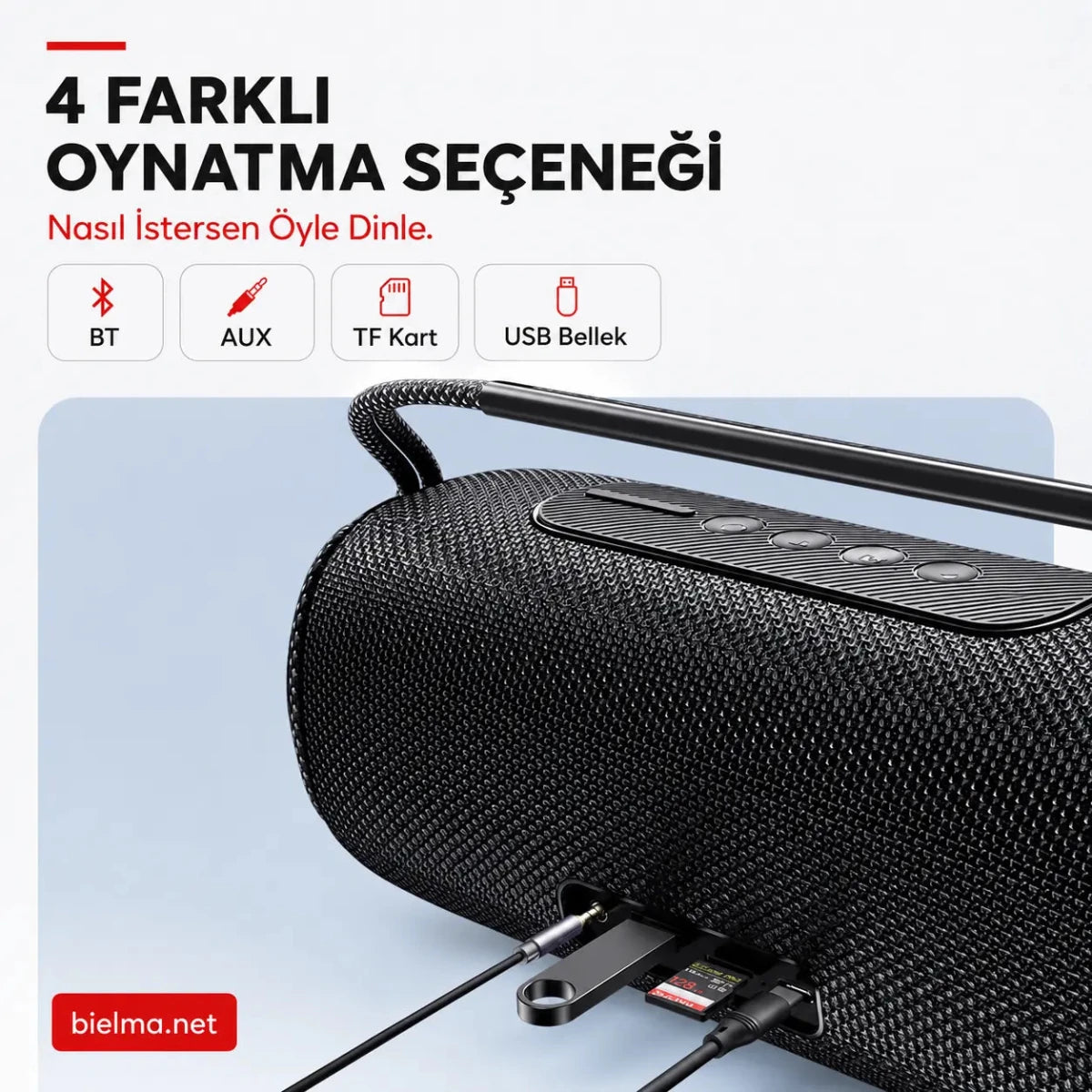 Yesido YSW11 Yeni Seri 60W Kablosuz Bluetooth Hoparlör - Bi Elma