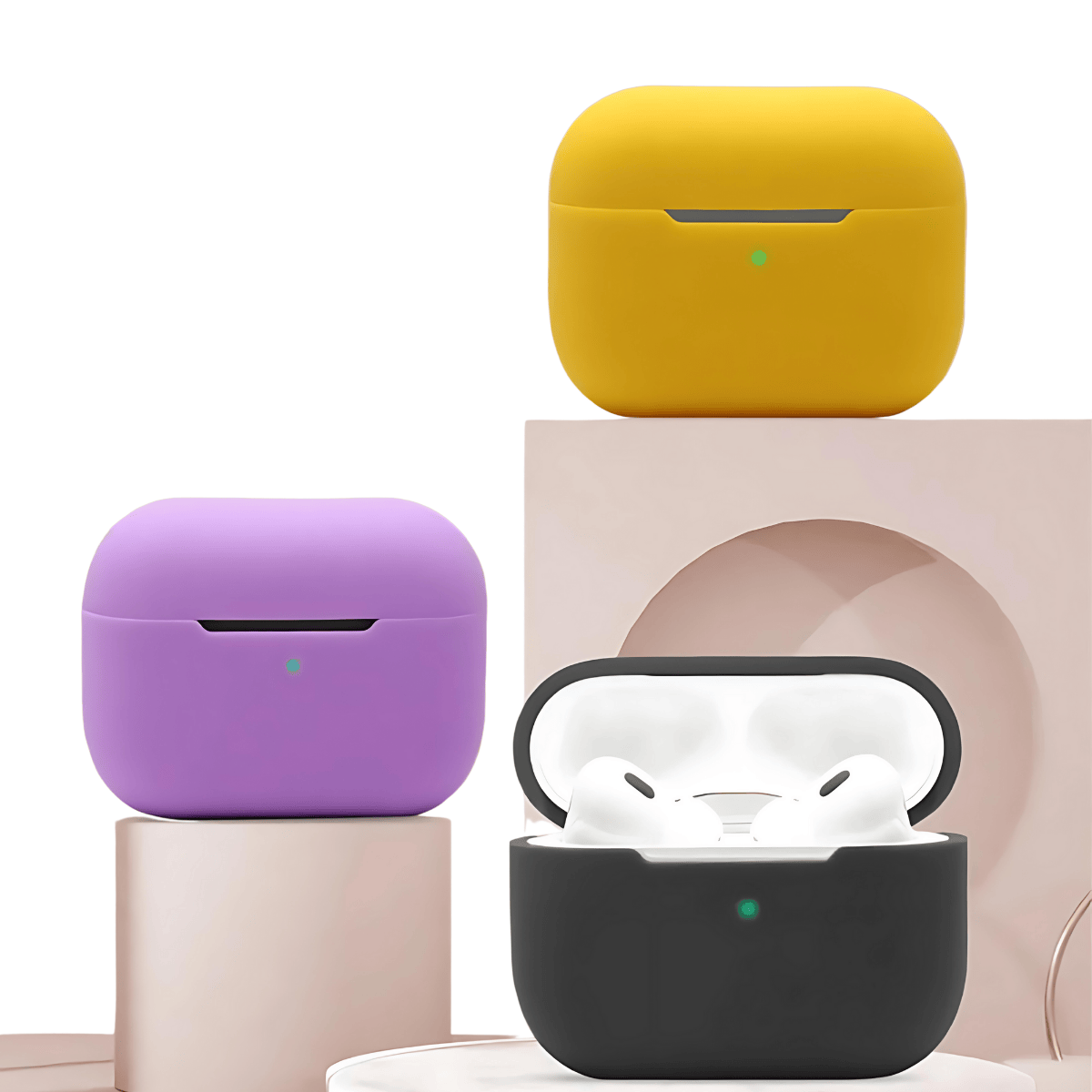 Airpods Pro 2 Silikon Kulaklık Kılıfı - Bi Elma