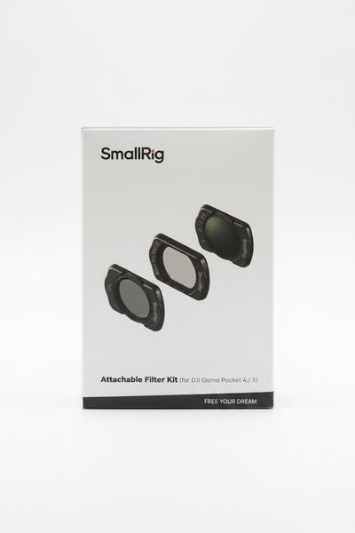 SmallRig DJI Osmo Pocket 4 ve Pocket 3 uyumlu takılabilir filtre kiti