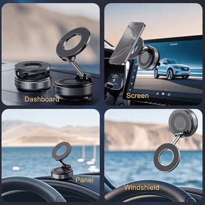 Manyetik Vakumlu 360° Magsafe Katlanır Telefon Tutucu