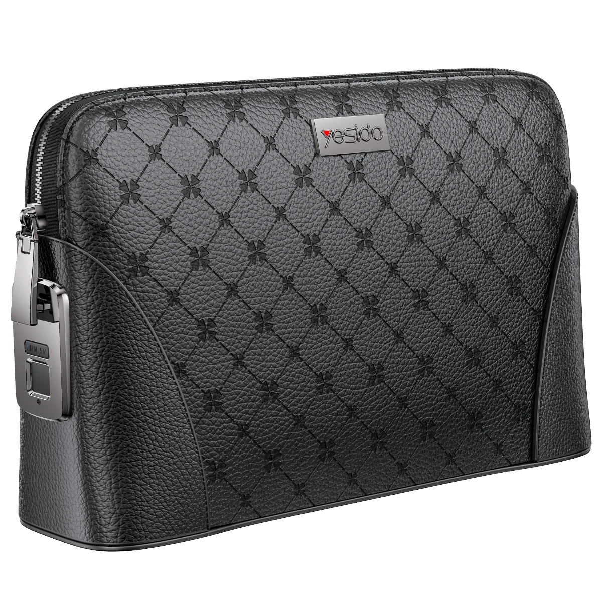 Yesido WB56 Parmak İzi Kilitli Deri El Çantası