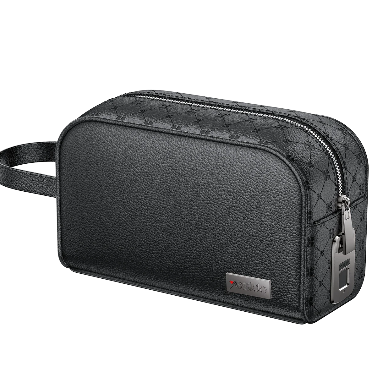 Yesido WB57 Parmak İzi Kilitli Deri Çok Amaçlı Güvenlik Çantası